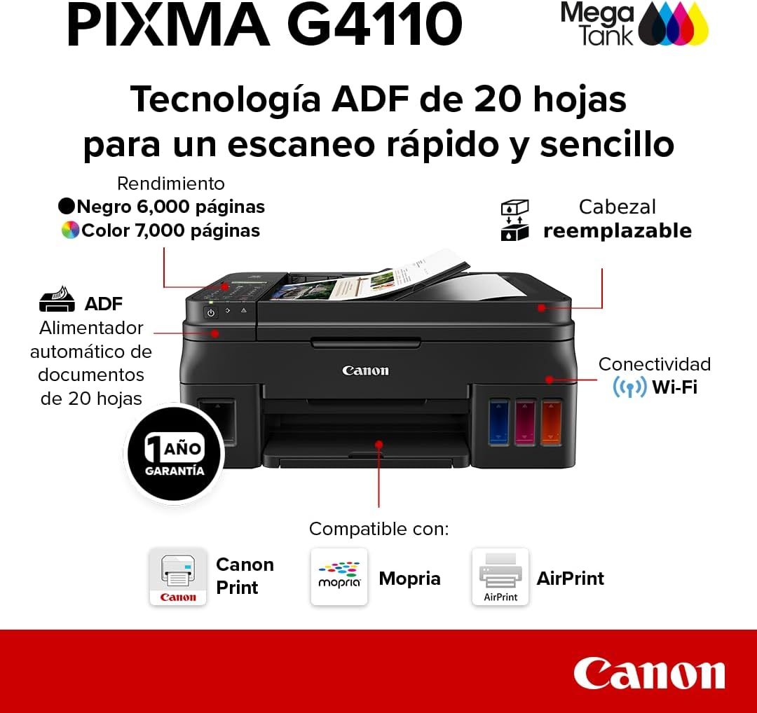 Canon Multifuncional PIXMA G2110