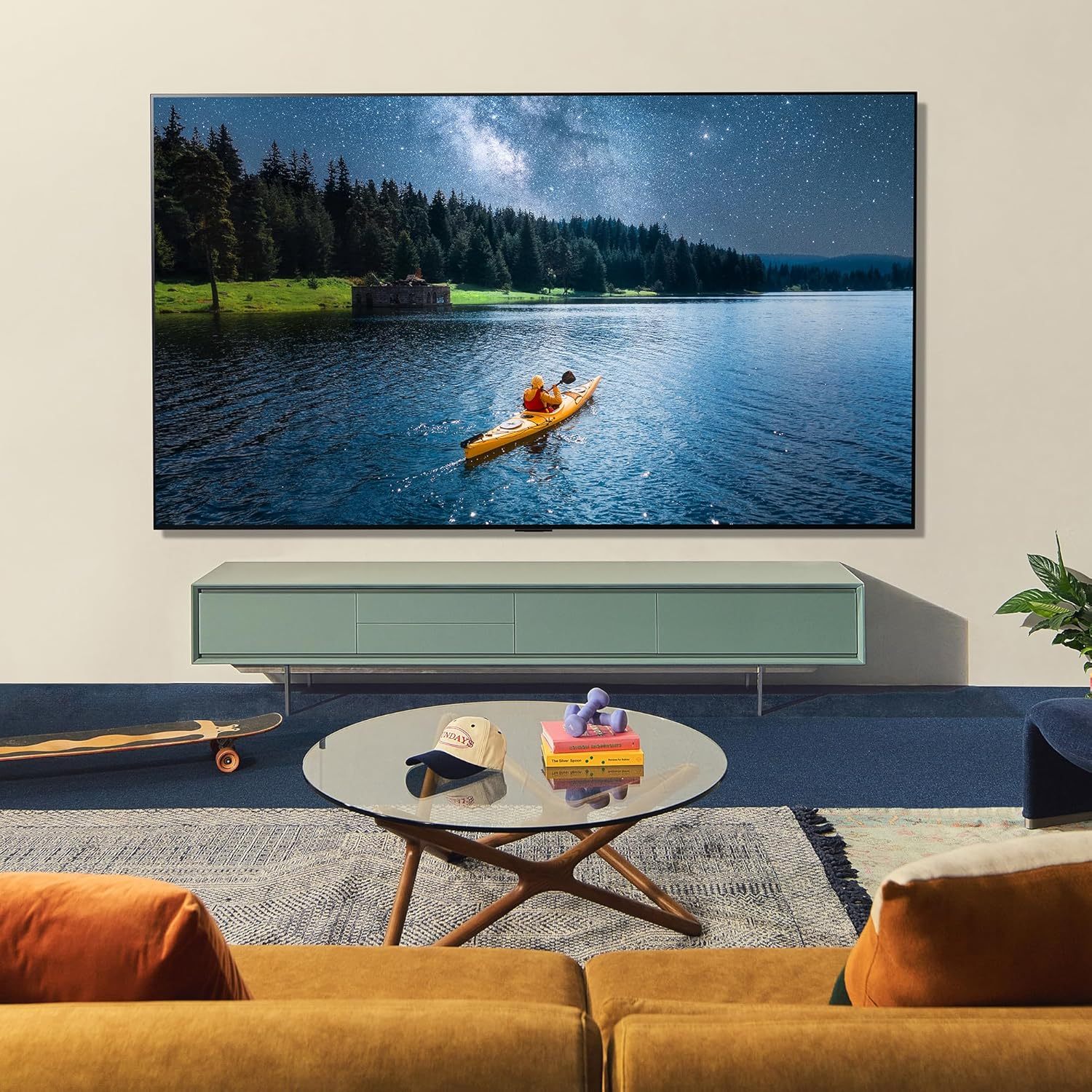 LG Pantalla OLED EVO 55 Pulgadas 4K Smart TV 2024 ThinQ AI OLED55C4PSA