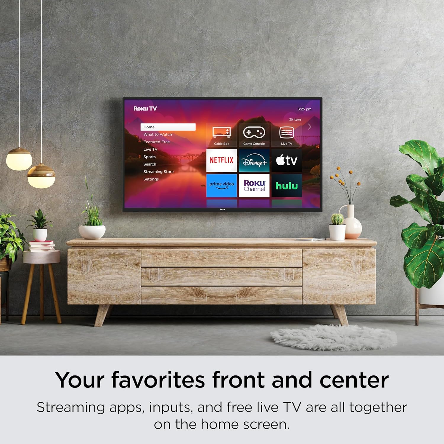 Roku Smart TV 2025 - Serie Selecta de 40 Pulgadas, TV Full HD de 1080p - RokuTV con Control Remoto de Voz - Televisión LED de visualización Plana con Wi-Fi para transmitir Noticias Locales en Vivo