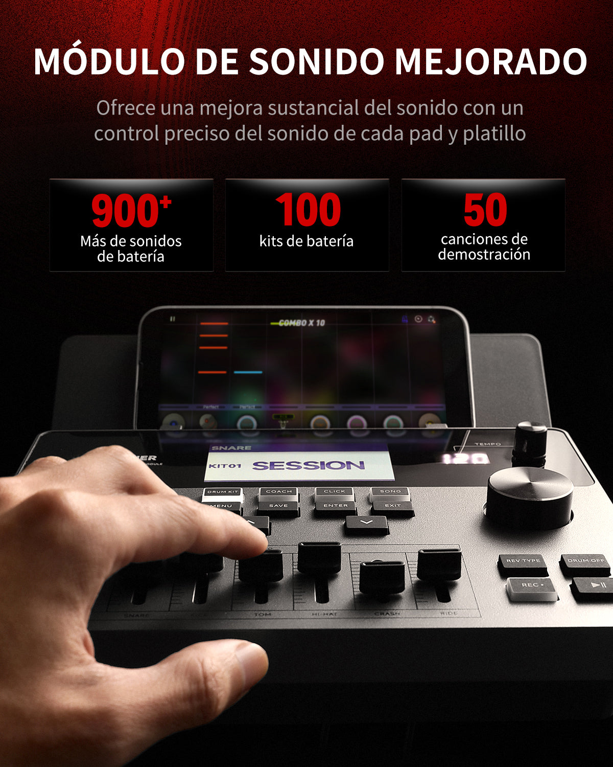 Donner DED-300X Batería Eléctrica Portátil