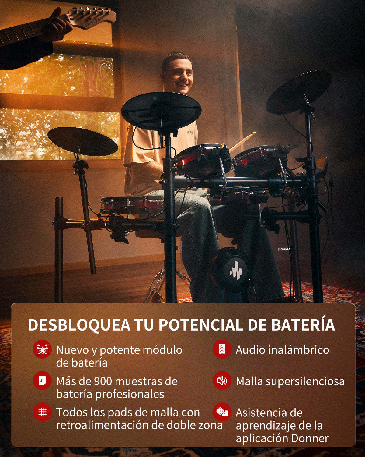 Donner DED-300X Batería Eléctrica Portátil