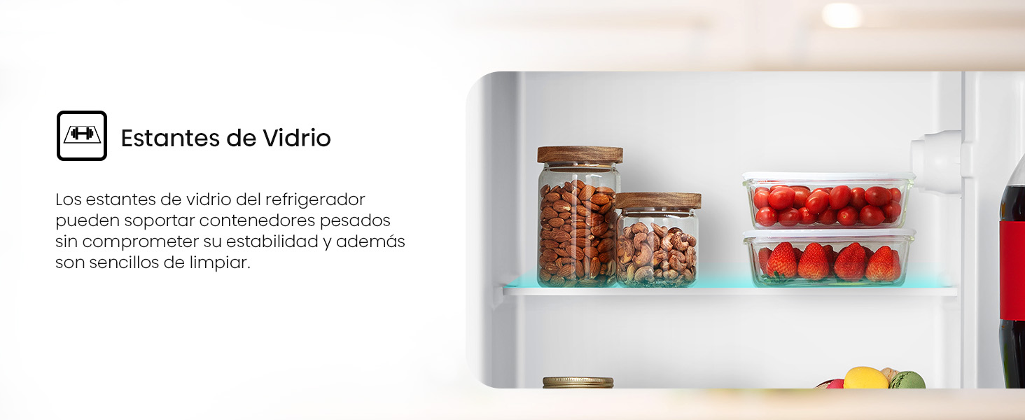 Estantes de Vidrio