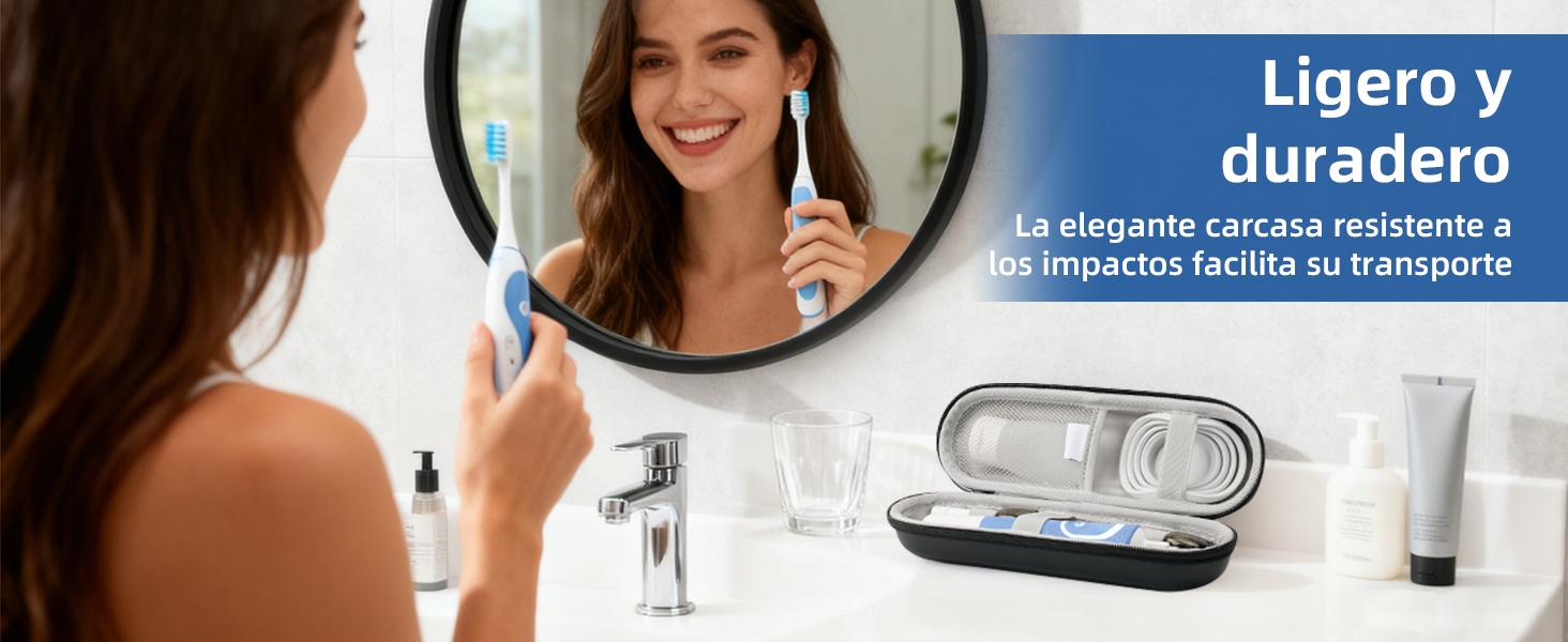 Estuche Portátil para Cepillos de Dientes