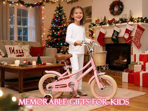 KORIMEFA Bike Toddlers and Kids, 12, 14, 16, 20 Inch Toddler & Kids Bike with Adjustable Seat & Handlebar, Training Wheels, Basket & Bell | Lightweight & Safe Design DealsForYouDays