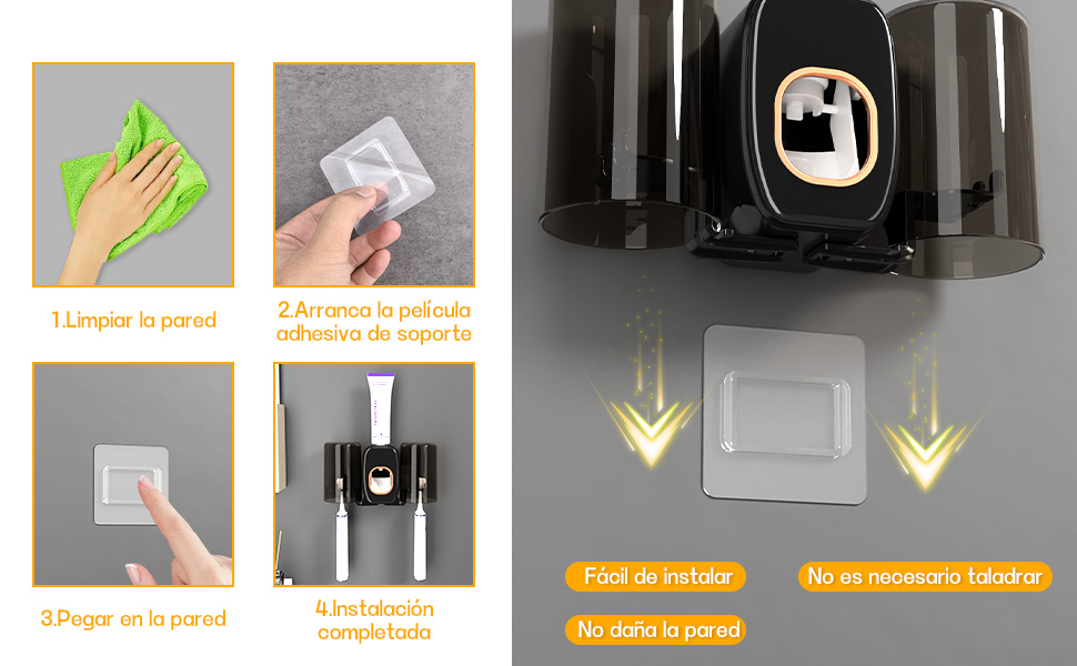 Portacepillos de Dientes de Baño