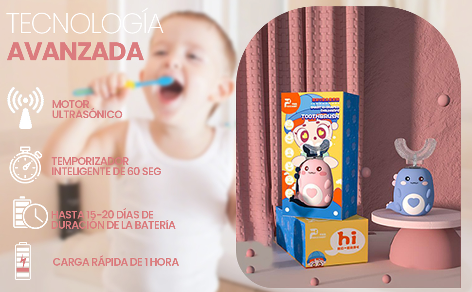 cepillo electrico infantil