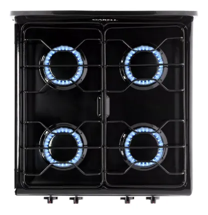 [Copy]Estufa Parrilla De Gabinete A Gas Lp De 4 Quemadores Garell Color Negro