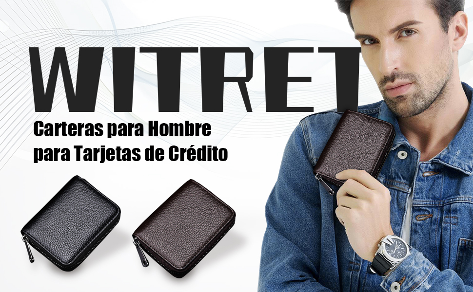Carteras para Hombre para Tarjetas de Crédito