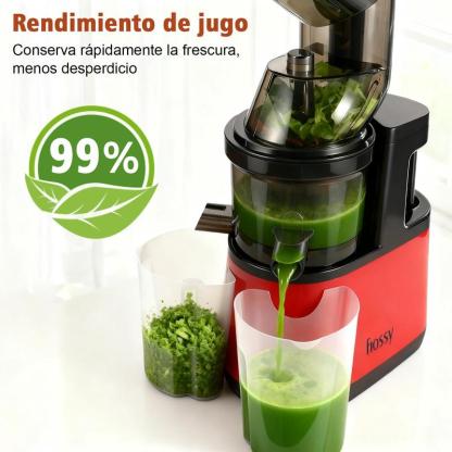 FLOSSY Exprimidor Multifuncional : Un Solo Toque, Fácil de Usar, Limpieza Sencilla, Exprimido Frío Fresco y Higiénico