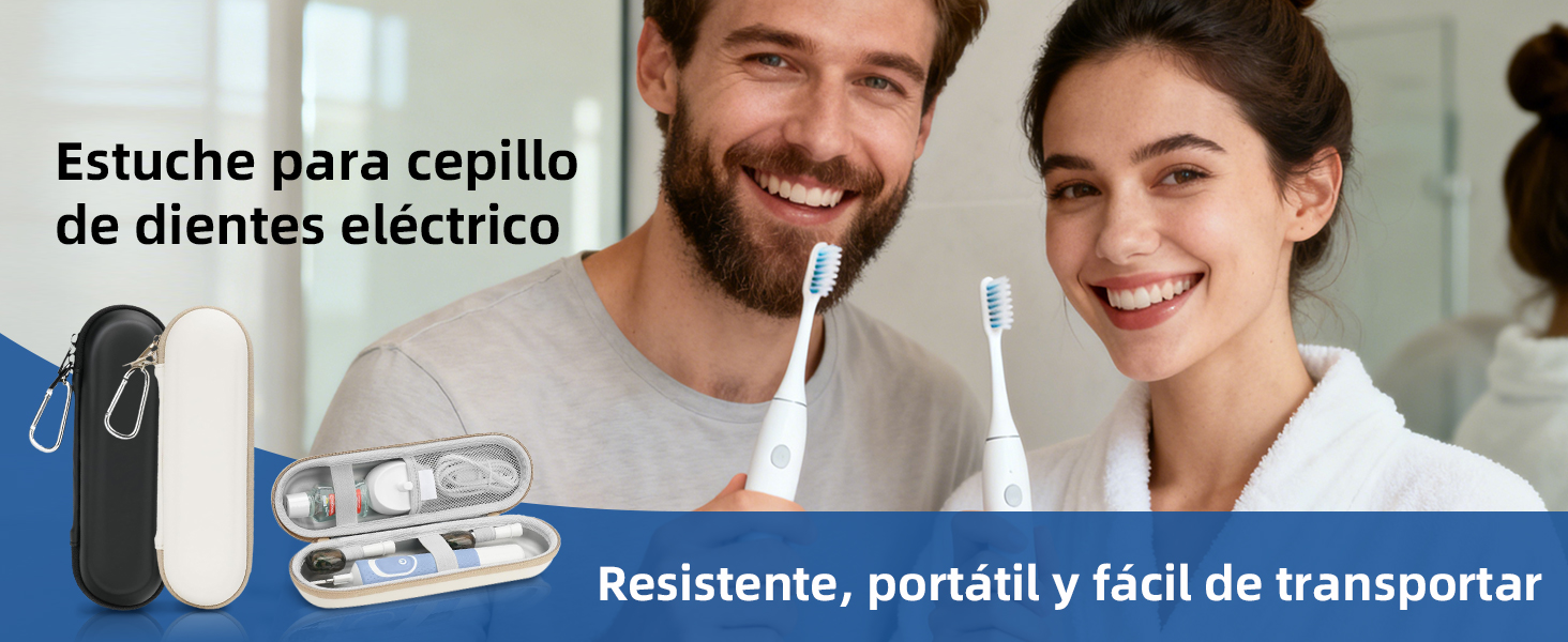 Estuche Portátil para Cepillos de Dientes