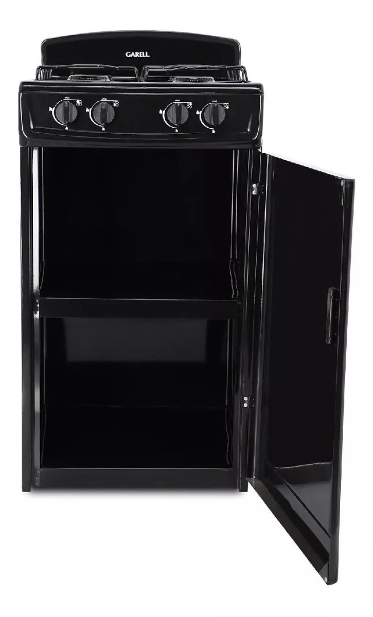 [Copy]Estufa Parrilla De Gabinete A Gas Lp De 4 Quemadores Garell Color Negro