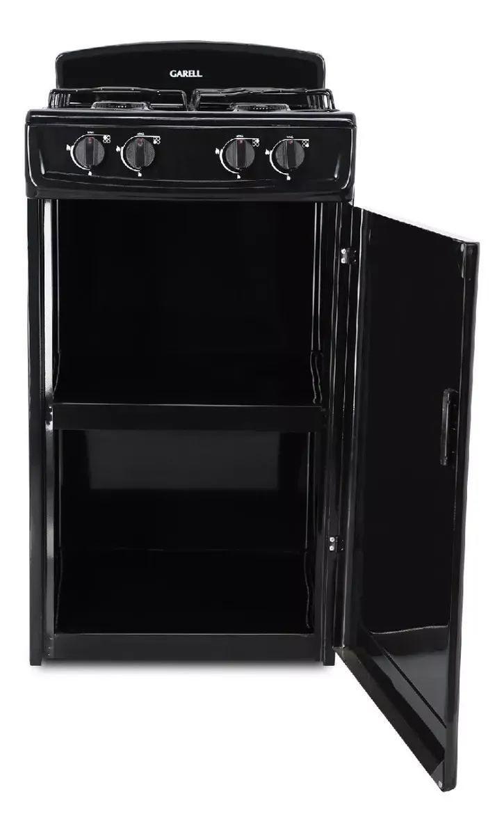 [Copy]Estufa Parrilla De Gabinete A Gas Lp De 4 Quemadores Garell Color Negro