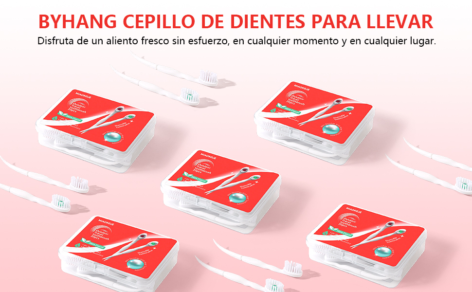 cepillos dentales desechables