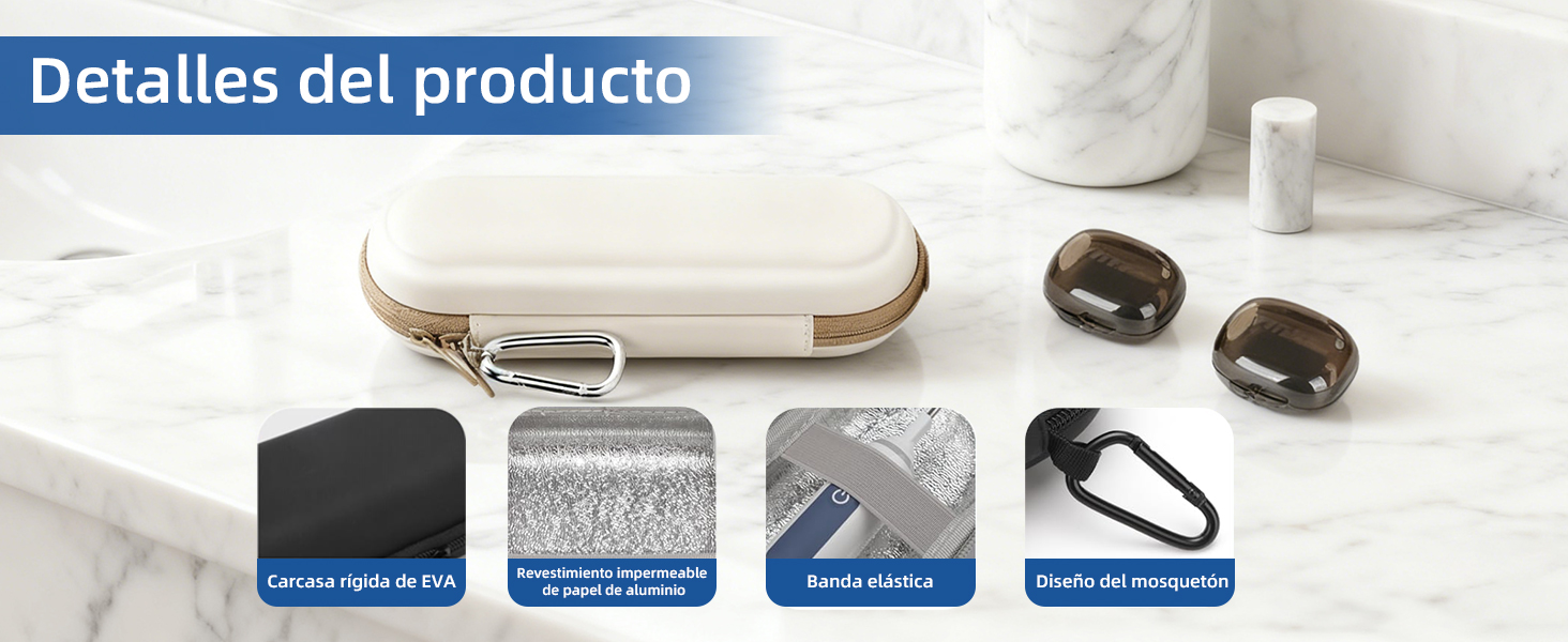 Estuche Portátil para Cepillos de Dientes