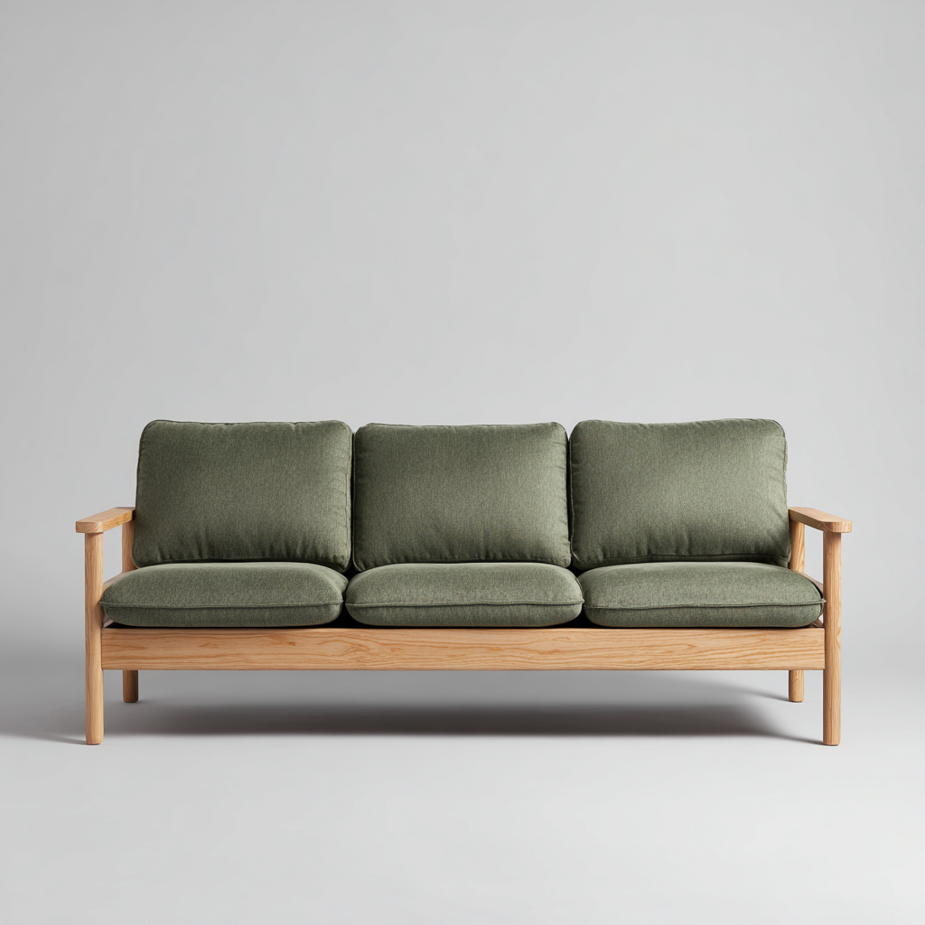 Canapé de jardin bois massif 180x75x80 cm - vert - design moderne adapté pour l'extérieur-Dengetnest