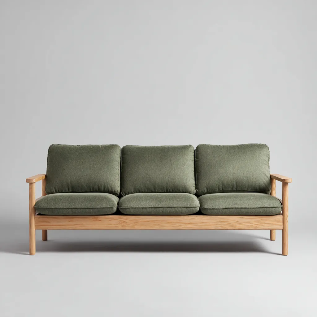 Canapé de jardin bois massif 180x75x80 cm - vert - design moderne adapté pour l'extérieur-Dengetnest