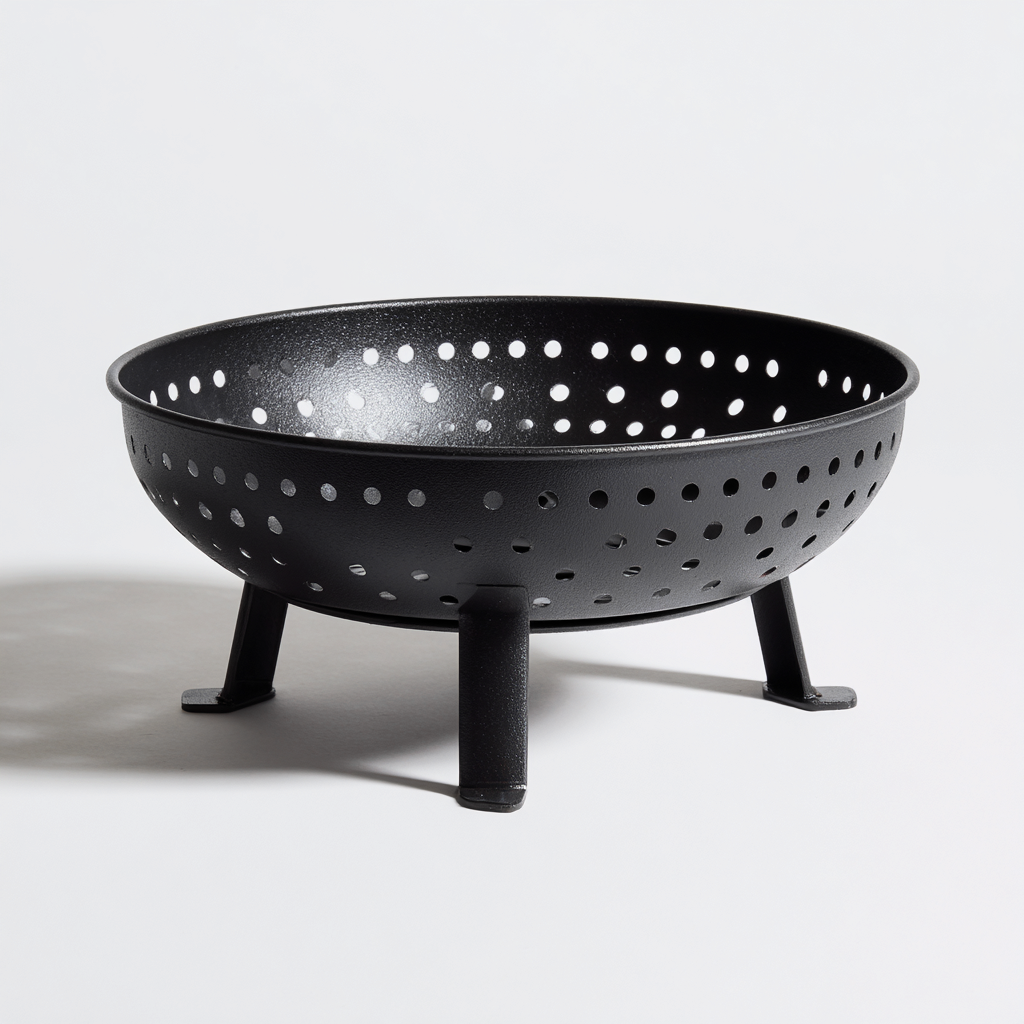 Chauffage d'extérieur - acier - 45x45x25 cm - noir - pour jardin - design fonctionnel-Dengetnest