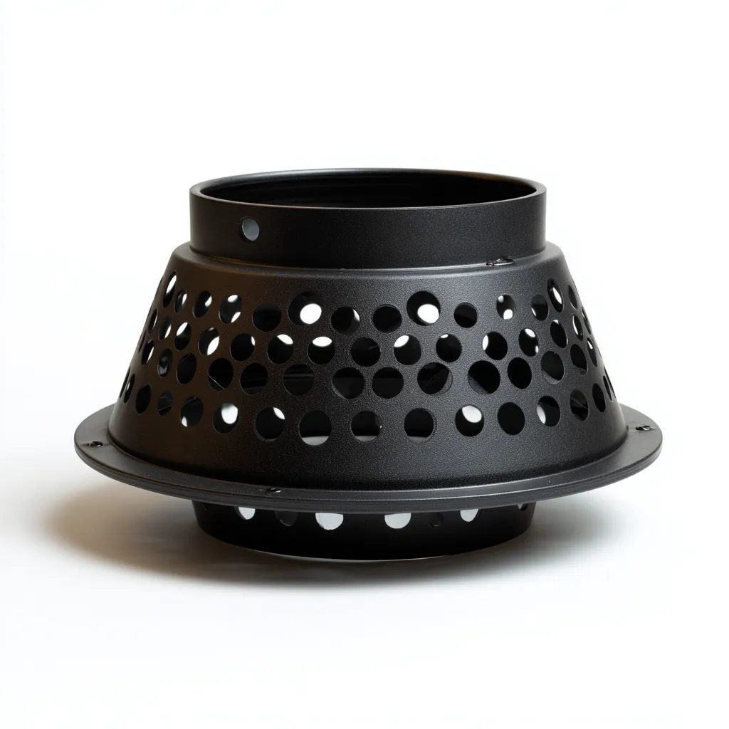 Chauffage d'extérieur métal 34x34x20 cm noir adapté au chauffage extérieur design simple-Dengetnest