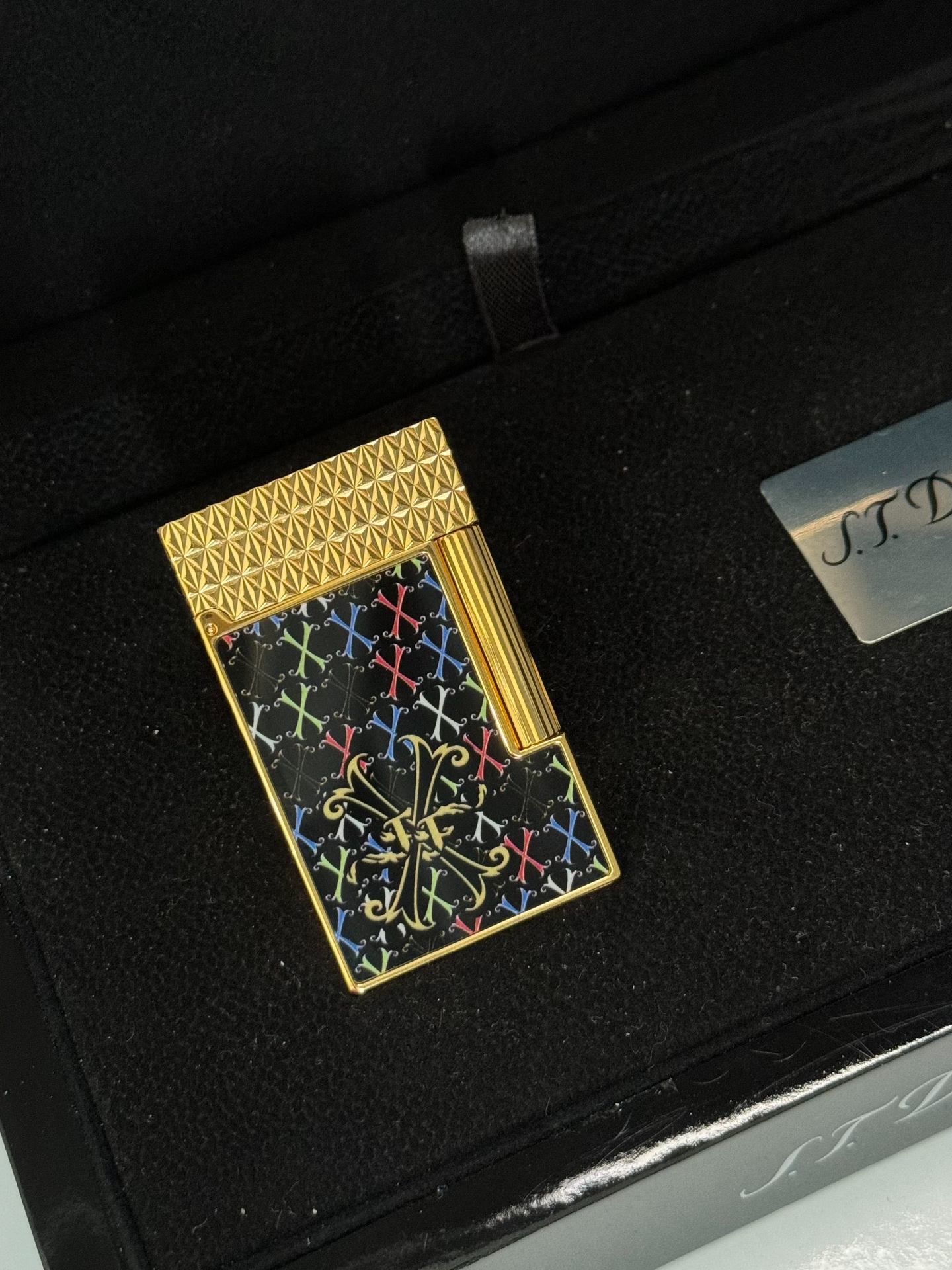 ST Dupont Ligne 2 Dual Flame Fuente 2025 Butane Lighter | Limited Edition Luxury