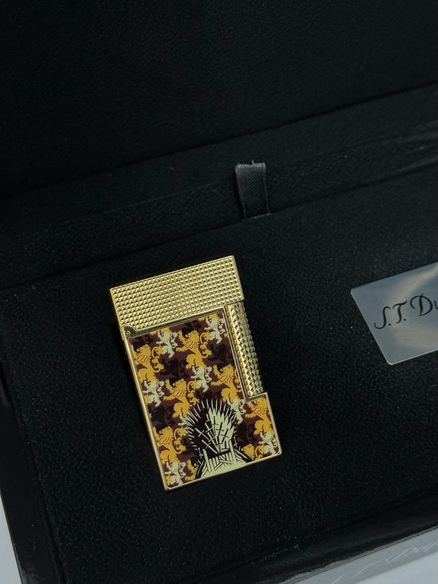 ST Dupont Ligne 2 Game of Thrones Collection Dual Flame Butane Lighter | House Targaryen, Lannister & Stark Limited Edition