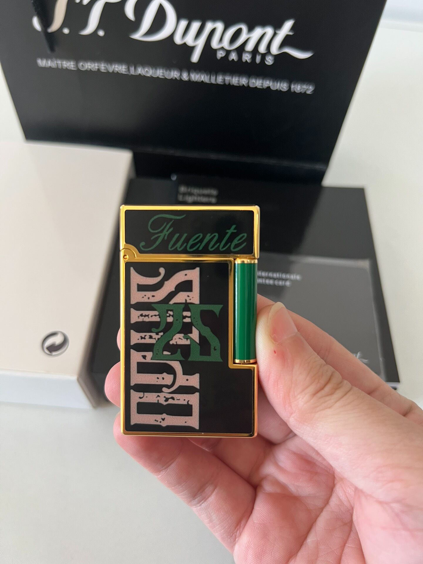 ST Dupont Arturo Fuente Limited Edition Butane Lighter Gift Box | Limited Edition