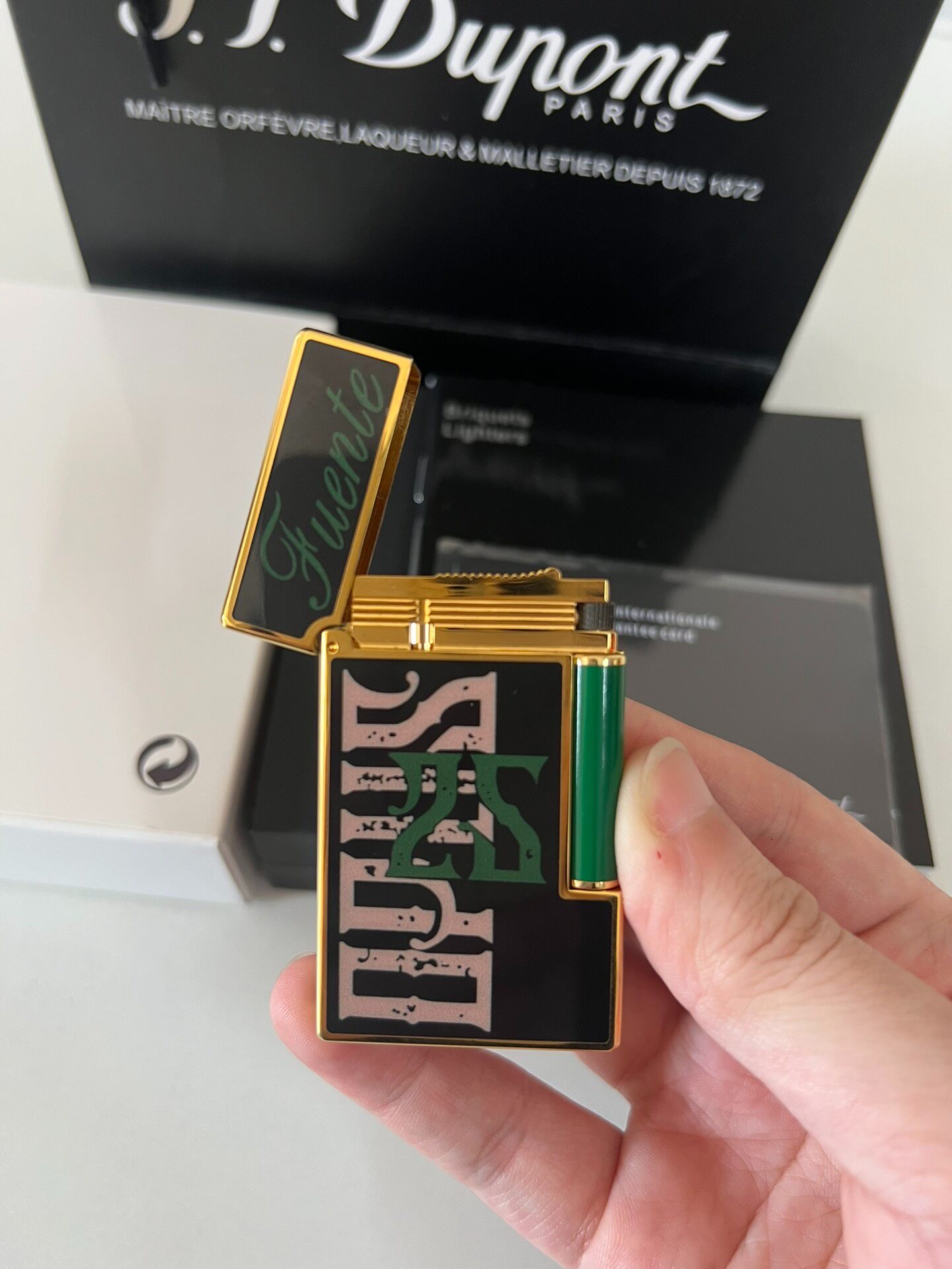 ST Dupont Arturo Fuente Limited Edition Butane Lighter Gift Box | Limited Edition