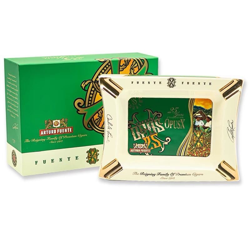 Arturo Fuente Opus X 20th Anniversary Ceramic Ashtray – Luxury Limited Edition Collectible