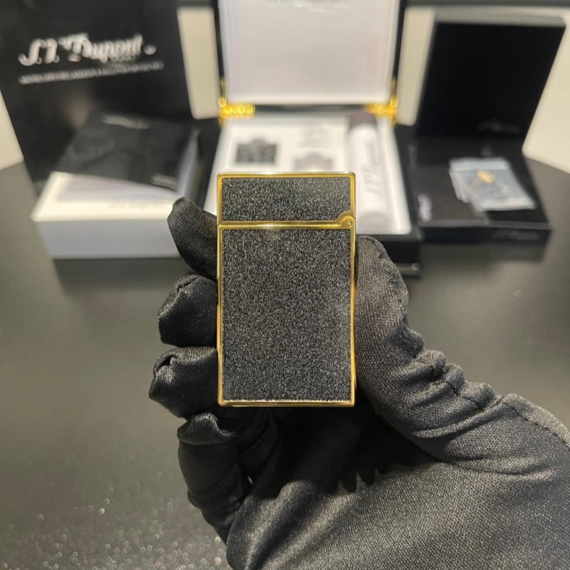 S.T. Dupont Le Grand Phoenix Emblem Lighter – Silver & Gold Editions