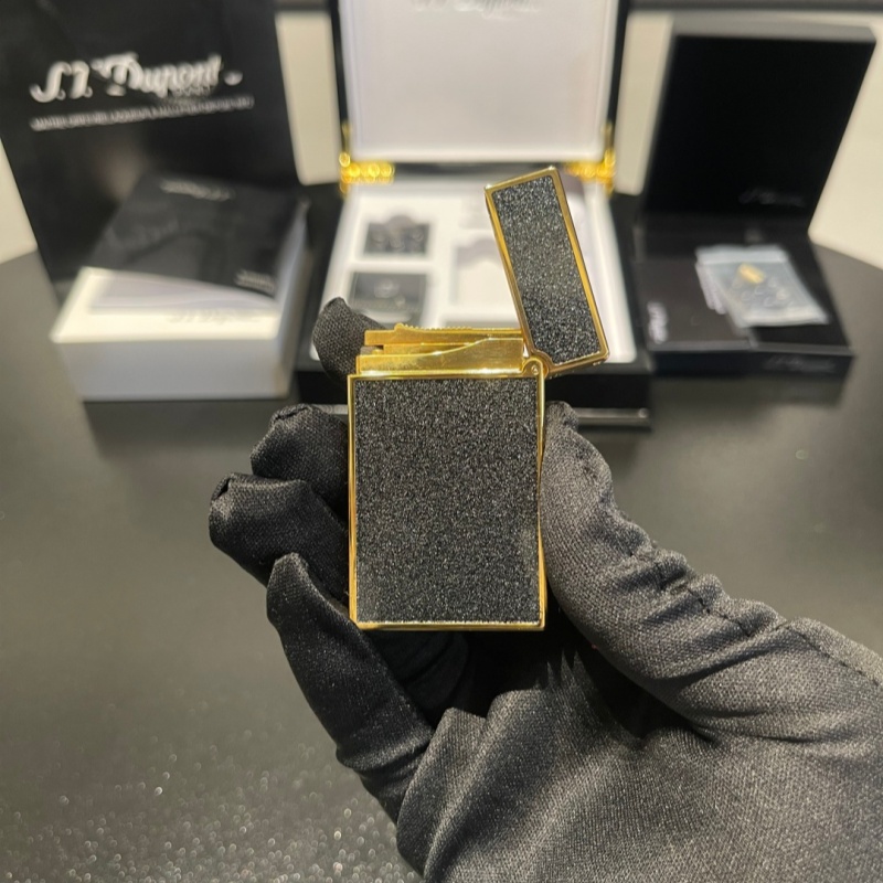 S.T. Dupont Le Grand Phoenix Emblem Lighter – Silver & Gold Editions