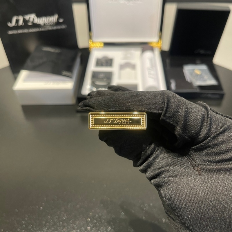 S.T. Dupont Le Grand Phoenix Emblem Lighter – Silver & Gold Editions