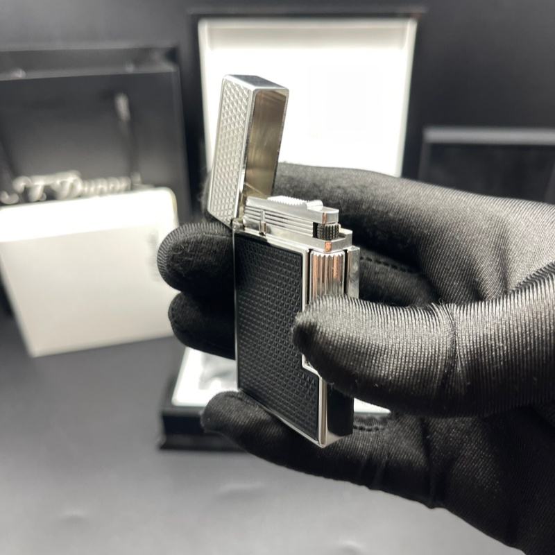 S.T. Dupont Le Grand Diamond Head Black Palladium Luxury Lighter