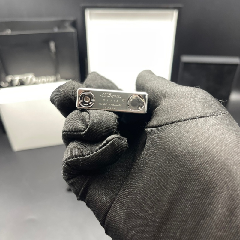 S.T. Dupont Le Grand Diamond Head Black Palladium Luxury Lighter