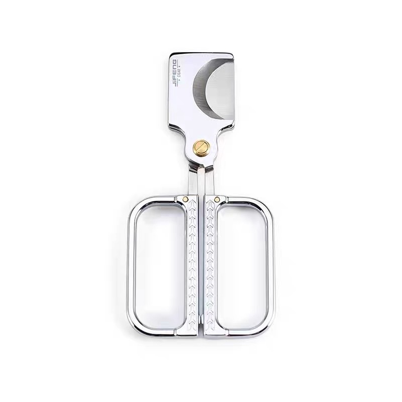 JIFENG Large Ring Gauge Cigar Cutter | Stainless Steel Cutter