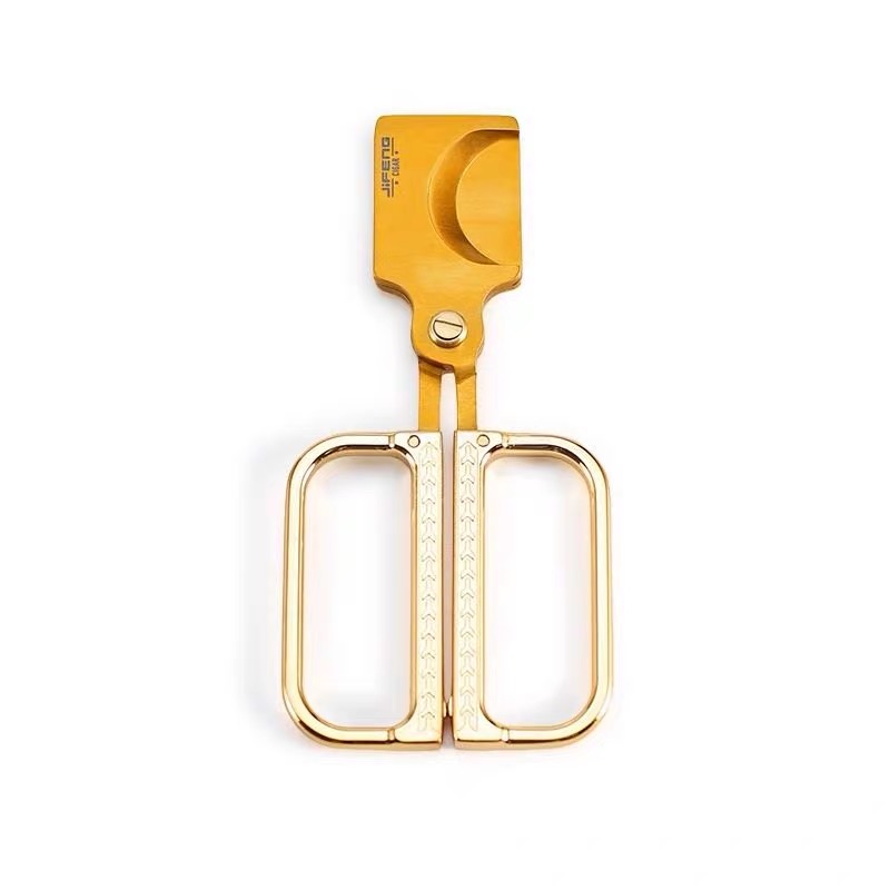 JIFENG Large Ring Gauge Cigar Cutter | Premium Guillotine Cutter with Gift Box