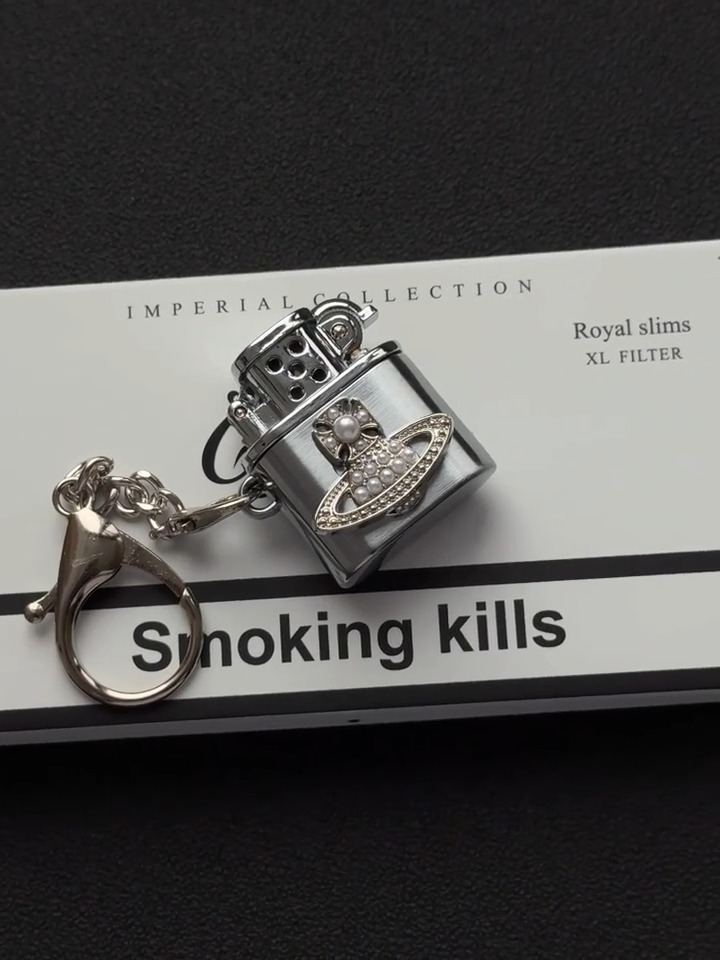 Pearl Planet Kerosene Lighter | Vintage Soft Flame Pocket Lighter