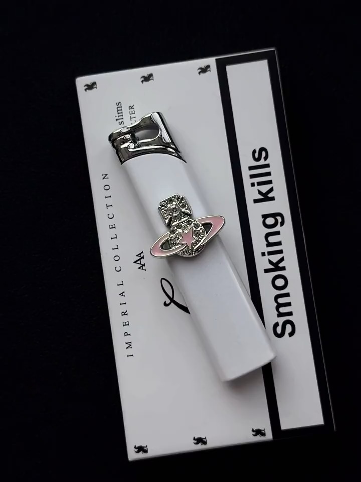Planet Star Gradient Flame Windproof Torch Lighter | Elegant Gift for Her