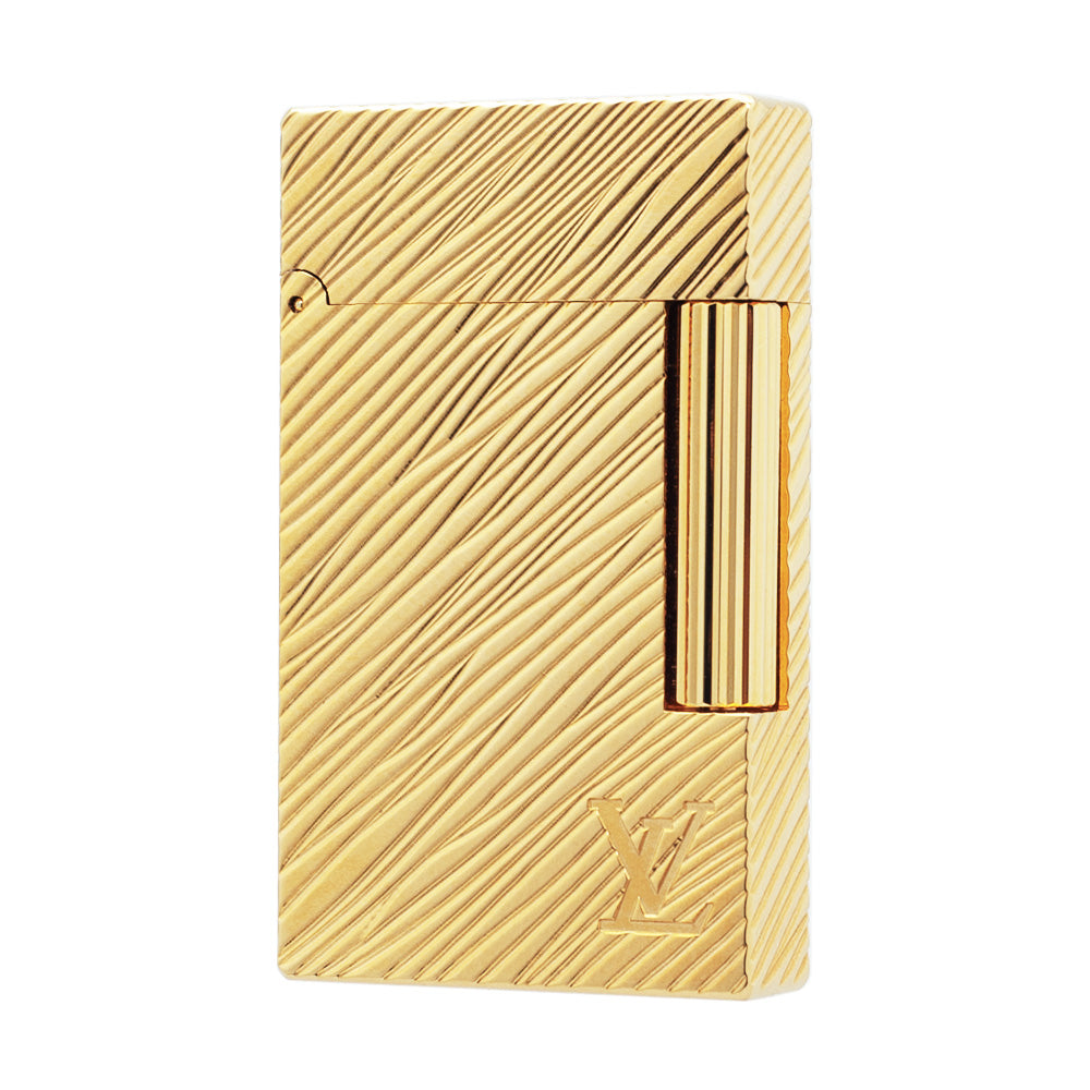 S.T. Dupont Ligne2 Brass Lighter Luxury Gold Collectible