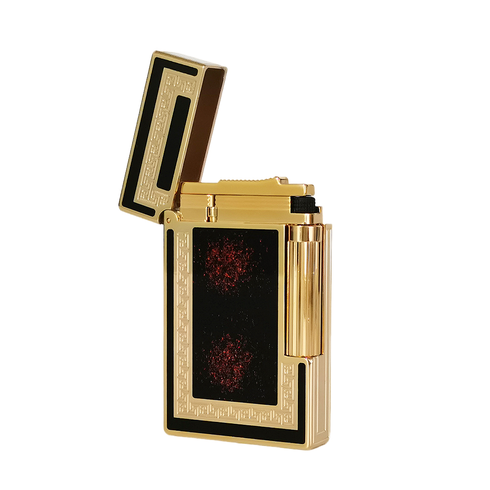 ST DUPONT Star Dust Design Lighter - Side View