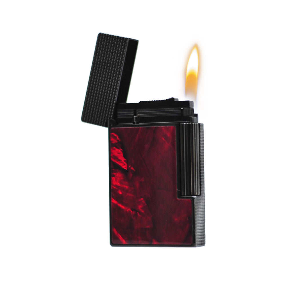 S.T. Dupont Ligne 2 Inlay Multicolor Shell Lighter - Detail View