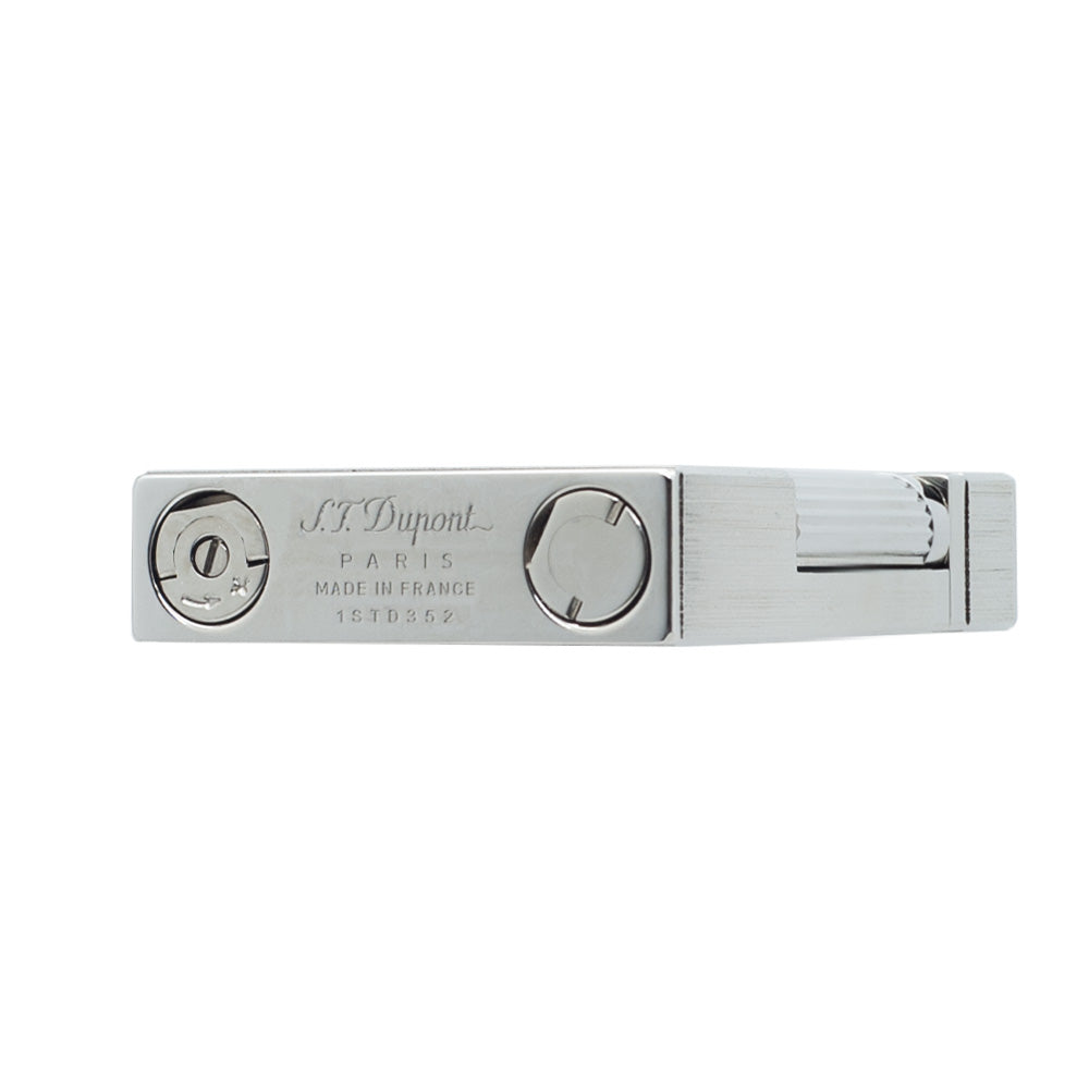 Brushed Metal ST Dupont Ligne 2 Lighter - View 12
