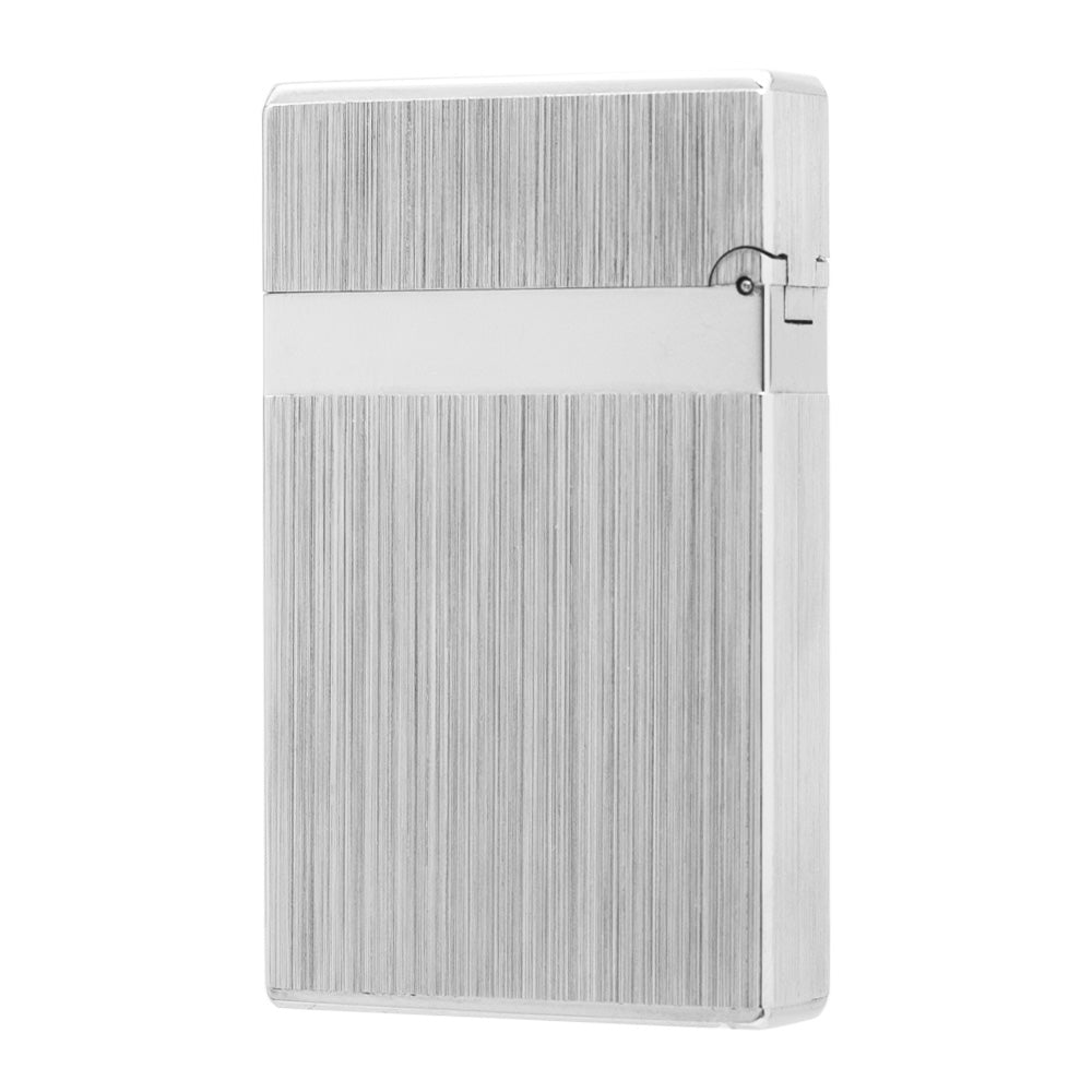 NEW Wide Brass Brushed S.T.Dupont Metal Lighter - View 14