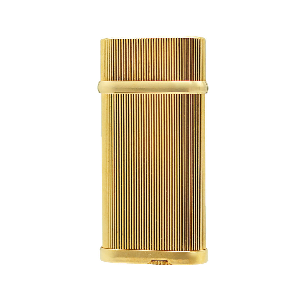 Cartier Lighter Vertical Pattern Style Inflatable Cigar Lighter - Side View