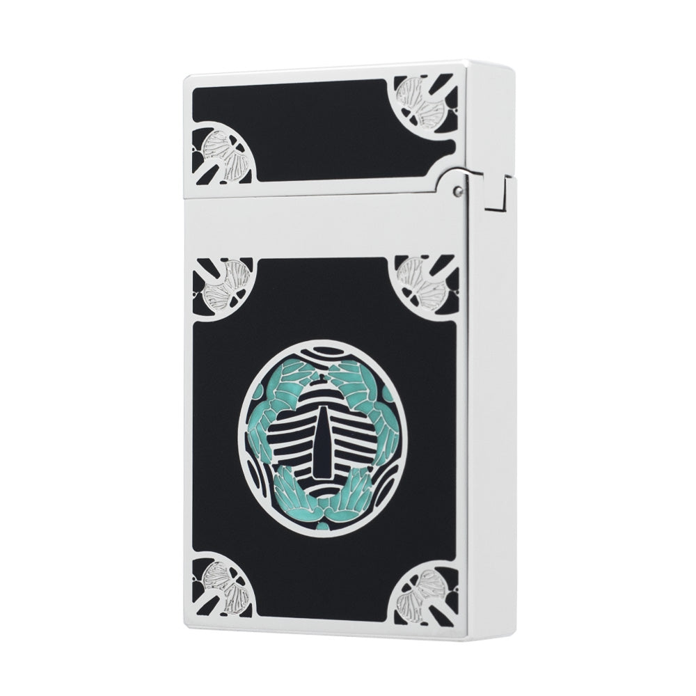 S.T. Dupont Ligne 2 Haute Creation Travel in Time Tsuba Lighter - Side View