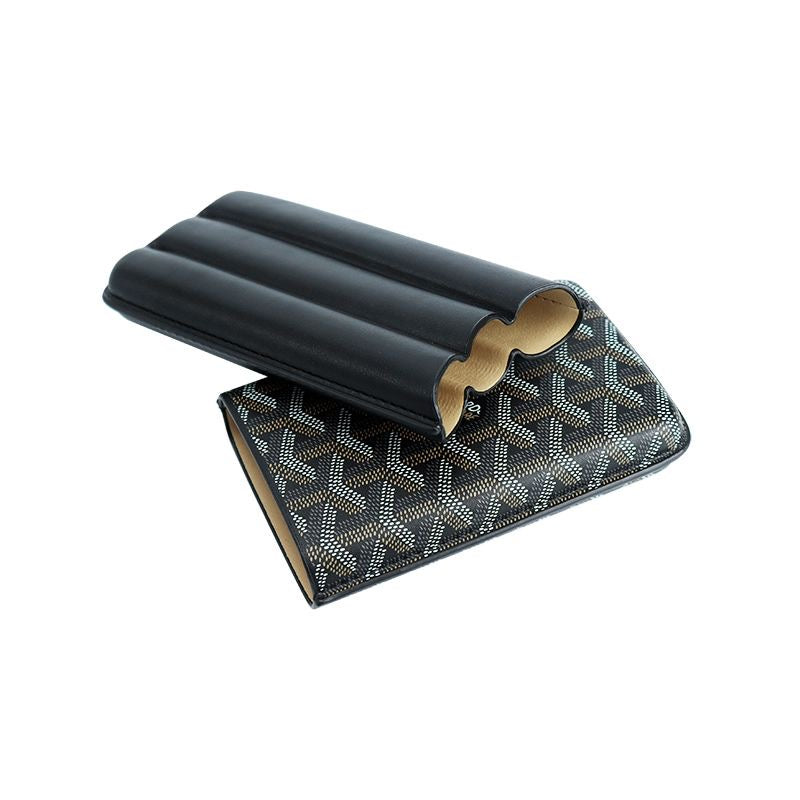 Goyard Luxury Cigar Case with Slot Holder - View 9