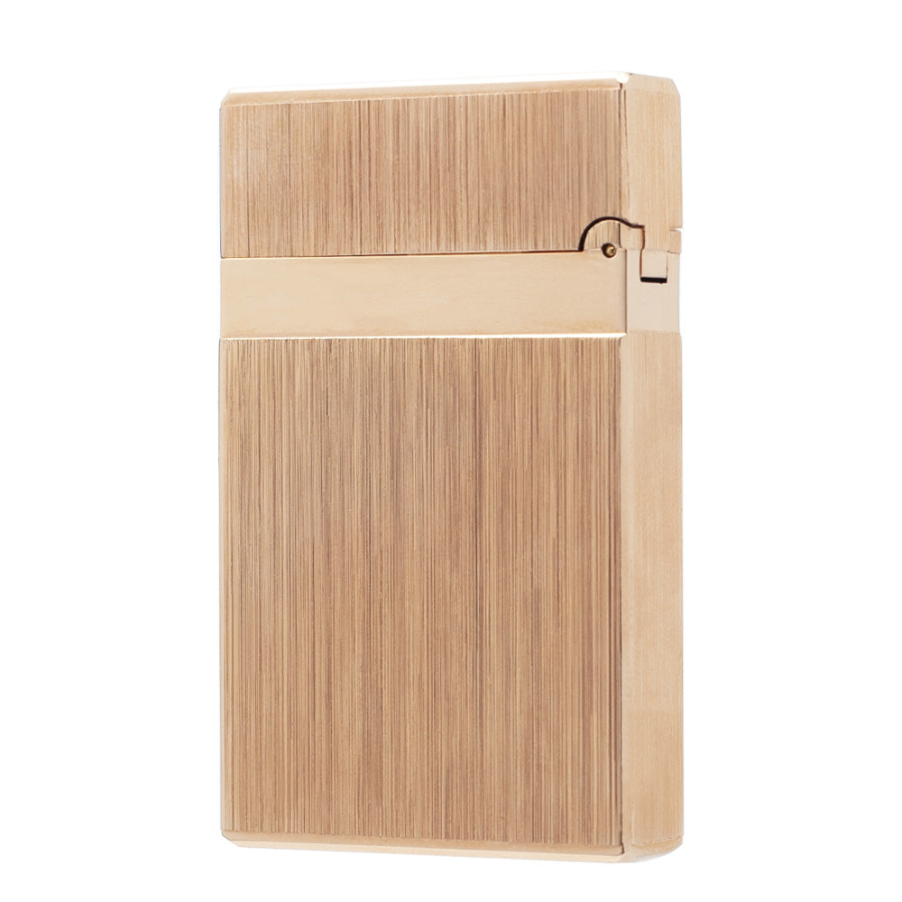 NEW Wide Brass Brushed S.T.Dupont Metal Lighter - View 10