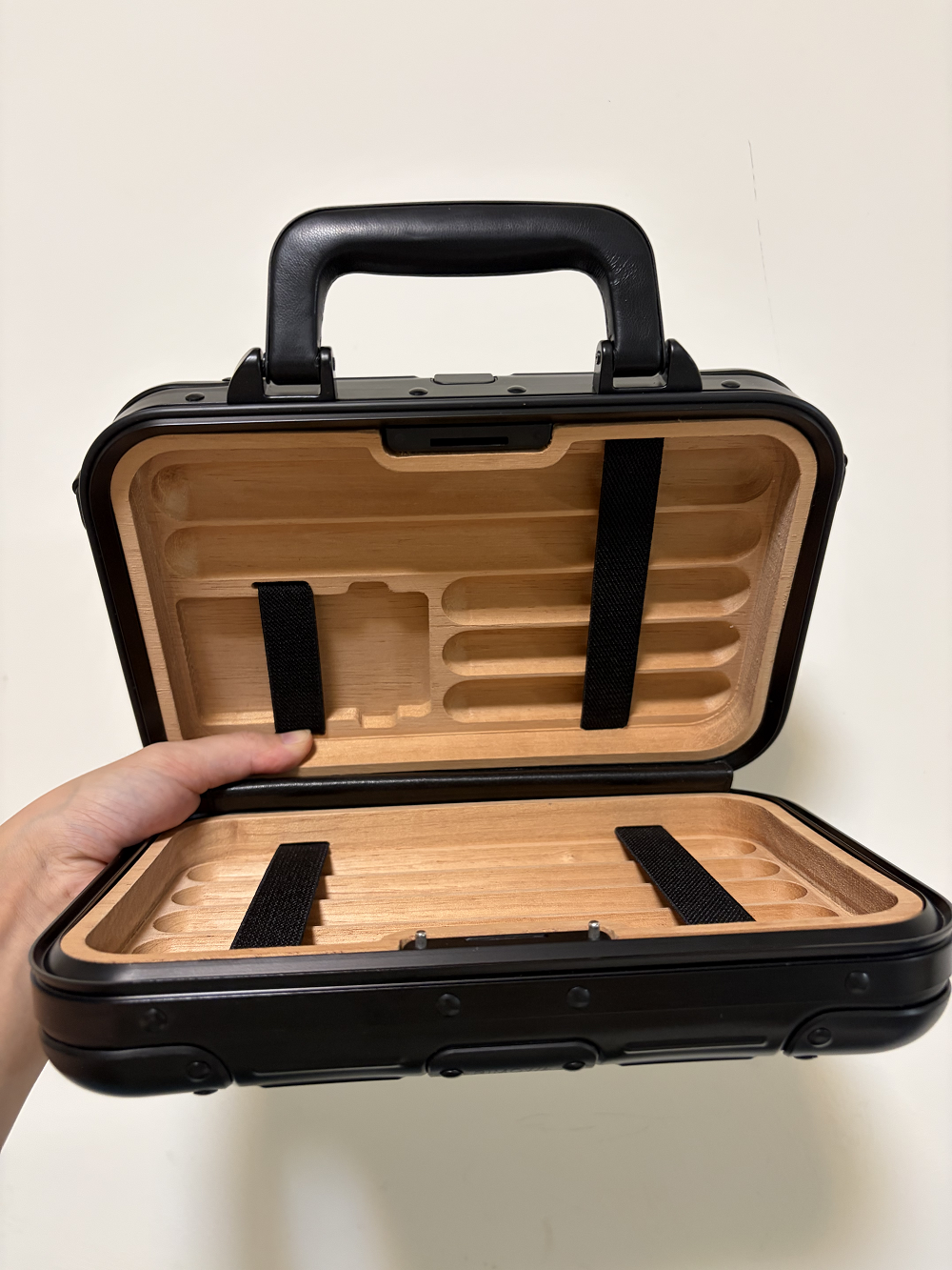 RMW Style Bag Aluminum Magnesium Carry Case Crossbody Travel Storage Box