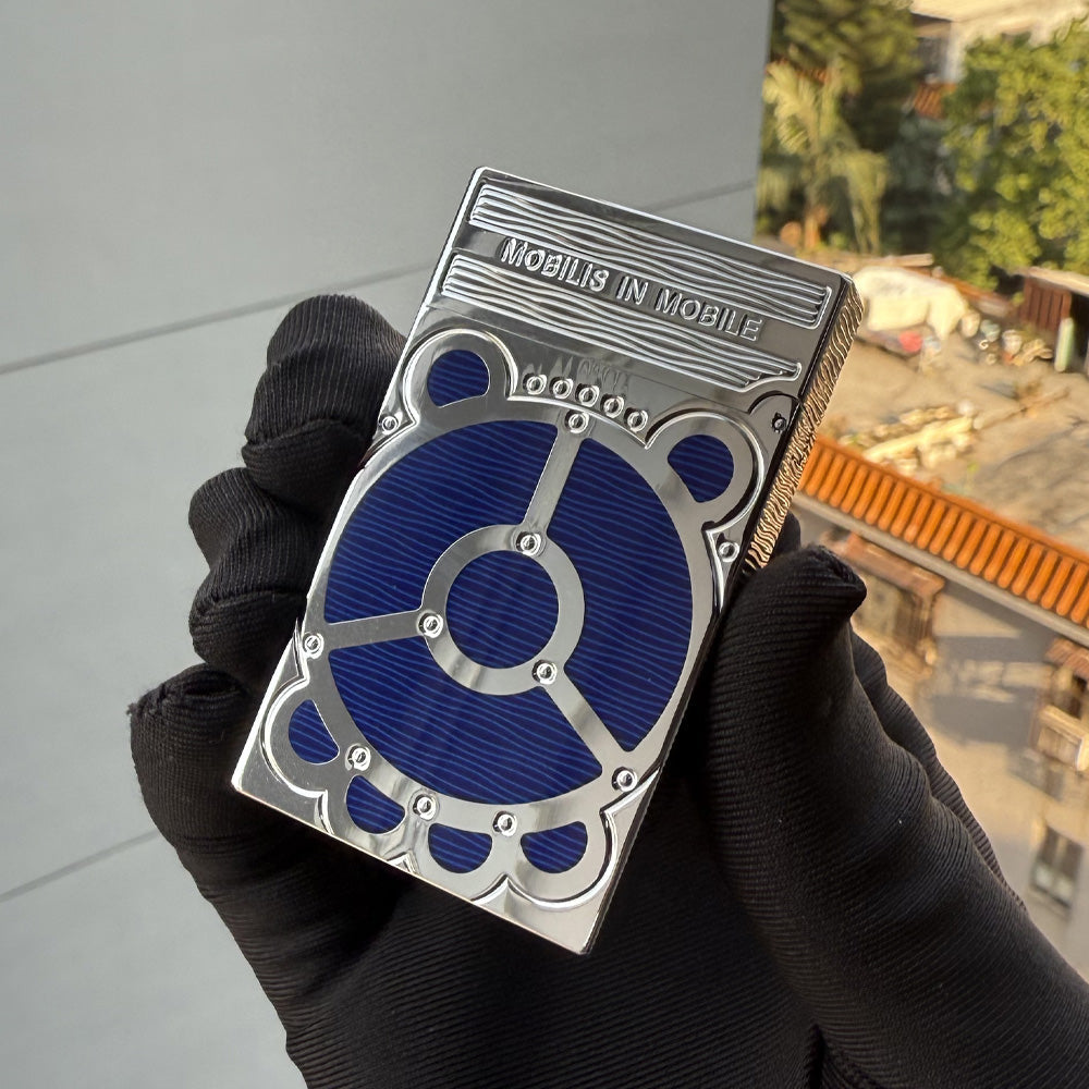 S.T. Dupont Ligne2 Blue Gulf Stream Lacquered Lighter - View 7