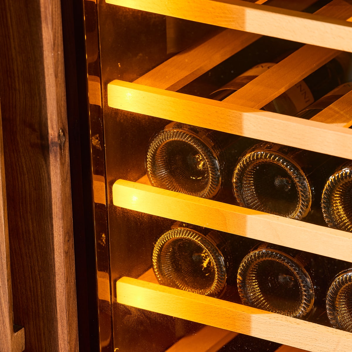 Sideboard With Integrated Wine Refrigerators