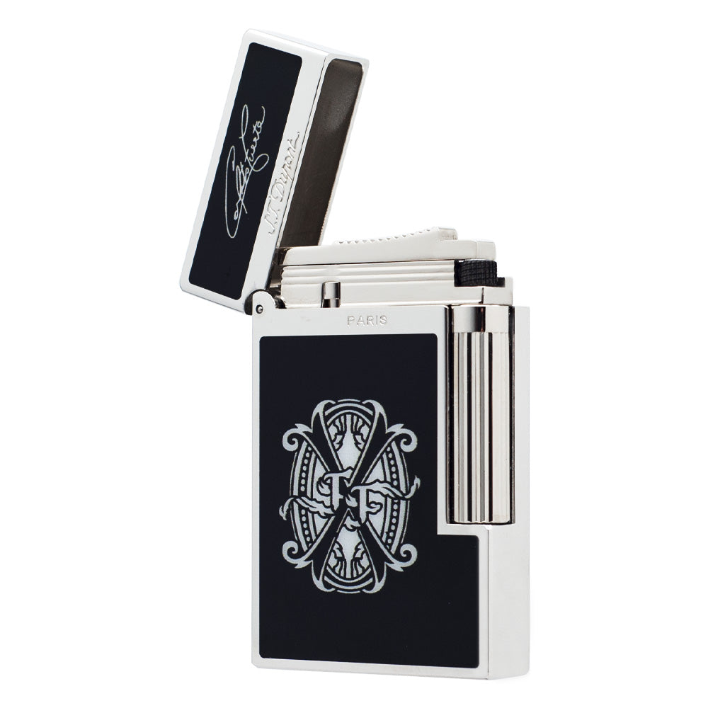 ST Dupont Ligne2 Opus X Fuentes Limited Edition Black Lighter - Detail View