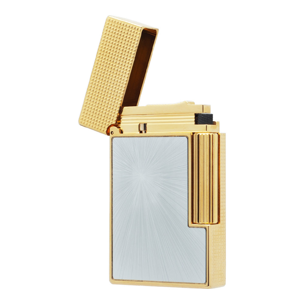 S.T.  Dupont Line 2  Starry Sky Black Refilling Lighter#223